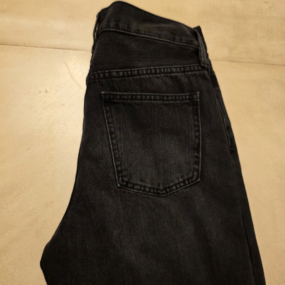 NWT Free People We The Free Blossom Rigid Denim Jeans Size 26 High Rise Straight - Picture 13 of 16